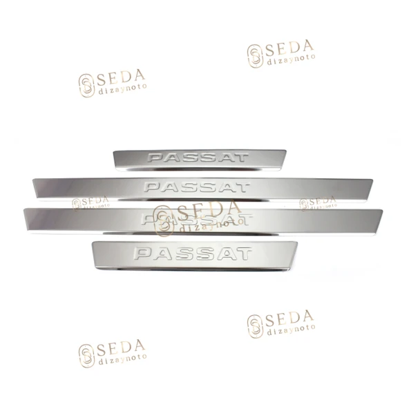 VW Passat B8 SD/SW 2015 > Kapı Eşiği 4 Prç. P. Çelik - Resim 2