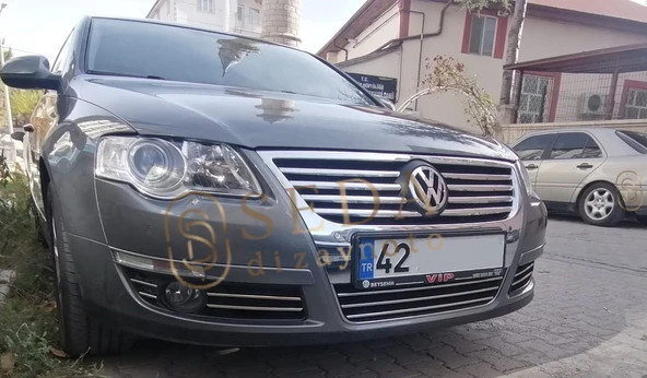 VW Passat B6 (3c) SD 2005 > 2012 Ön Tampon Çıtası. 11 Parça. P. Çelik - Resim 6