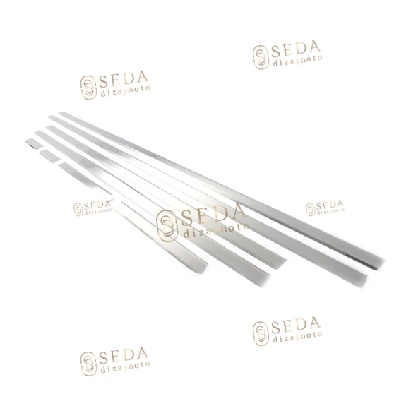 Citroen C4 HB 2005 > 2010 Cam Çıtası 8 Prç. P. Çelik ürün görseli