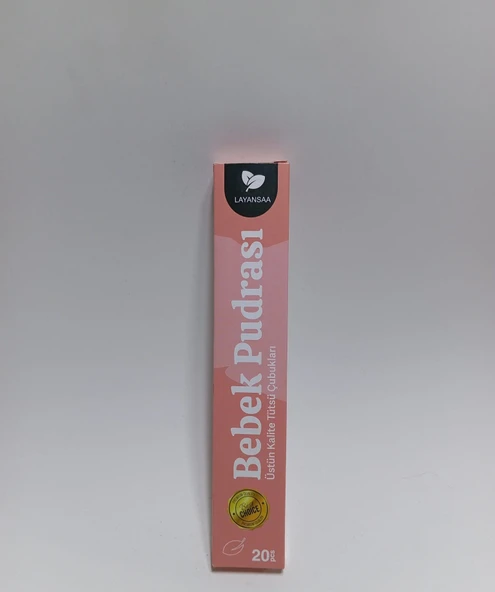 Tedi Sanat Çubuk Tütsü Bebek Pudrası 20 Adet (1 Paket) Baby Powder Layansaa