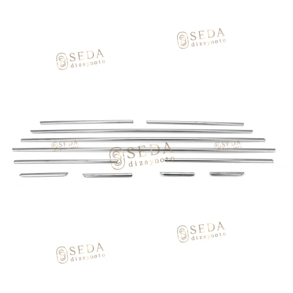 VW Passat B6 (3c) SD 2005 > 2012 Ön Tampon Çıtası. 11 Parça. P. Çelik - Resim 2