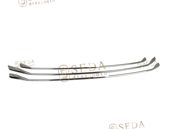 VW T6.1 Transporter  Van 2020 > Ön Panjur Alt Çıtası 3 Prç.P. Çelik - Resim 3