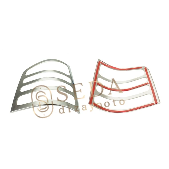 VW T5 Transporter Van 2010 > 2014 Stop Çerçevesi 2 Prç. P. Çelik - Resim 3