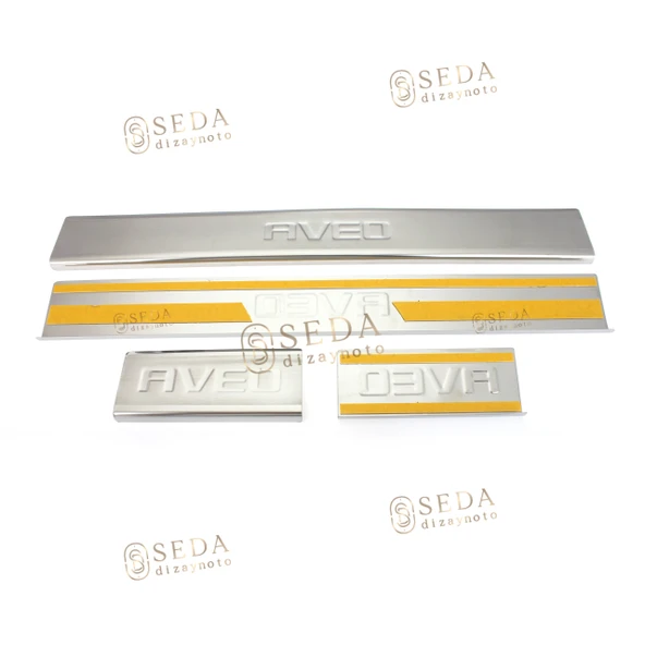 Chevrolet Aveo SD 2006 > 2011 Kapı Eşiği P. Çelik - Resim 4