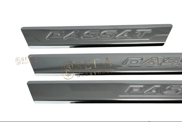 VW Passat B8.5 SD 2019 > Kapı Eşiği 4 Prç. P. Çelik - Resim 2