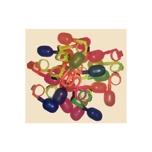 Şaka Yüzüğü Su Fışkırtma Oyuncağı 20 Adet Birden - 3