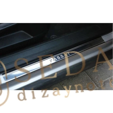 VW Passat B6 (3c) SD 2005 > 2015 Kapı Eşiği 4 Prç. P. Çelik - Resim 4