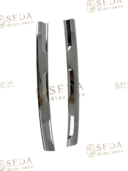 VW Tiguan Suv 2016 > 2020 Ön Panjur 2 Prç. P. Çelik - Resim 2