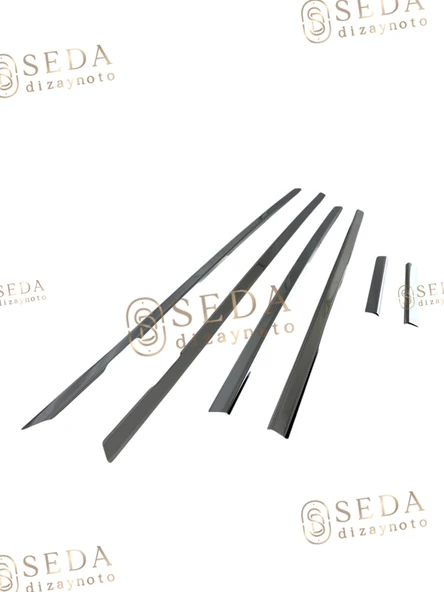 VW Passat 3b SD 2000 > 2005 Cam Çıtası 4 Prç. P. Çelik - Resim 3