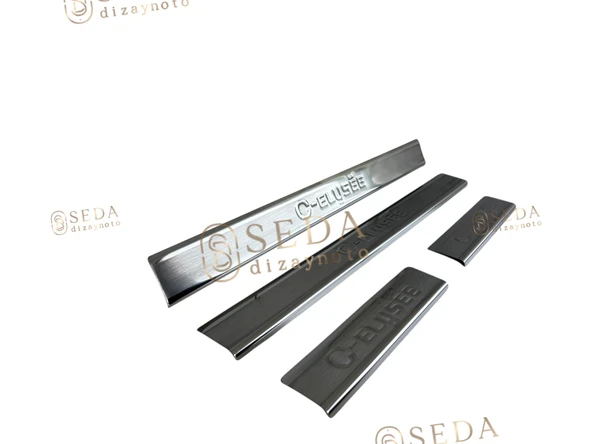 Citroen C-Elysee SD 2012 > Kapı Eşiği 4 Prç. P. Çelik ürün görseli