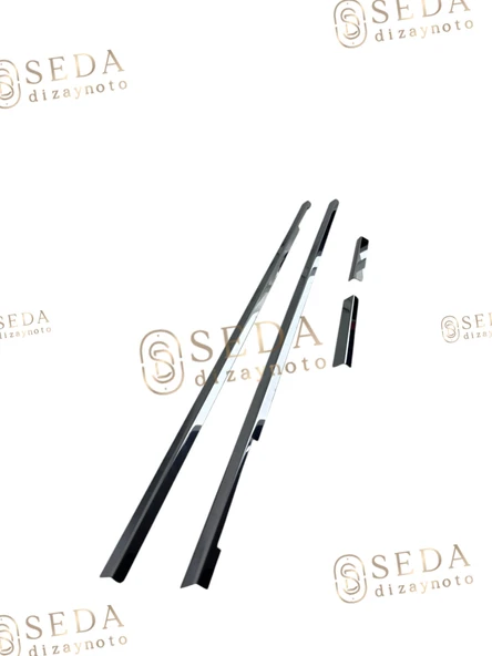 VW Caddy Mini Van 2003 > 2014 Cam Çıtası 4 Prç. P. Çelik - Resim 3