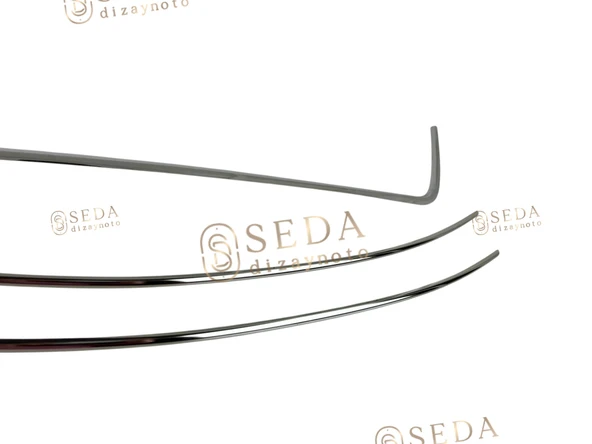 VW Caddy Mini Van 2010 > 2014 Ön Tampon Çıtası 3 Prç P. Çelik (Trendli - Resim 4