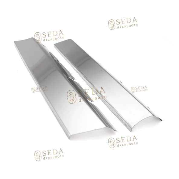 Fiat Doblo 1 Facelift Panel Van/Lav 2006 > 2010 Ön Panjur 2 Prç. P. Çelik - Resim 2