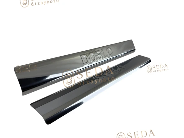 Fiat Doblo 2 Panel Van/Lav 2010 > Kapı Eşiği 2 Prç. P. Çelik ürün görseli