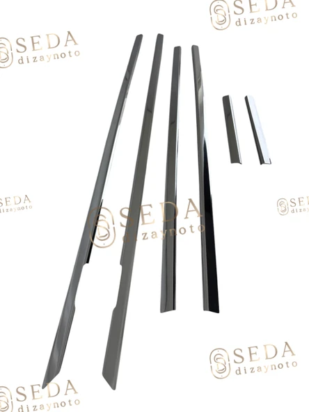 VW Passat 3b SD 2000 > 2005 Cam Çıtası 4 Prç. P. Çelik - Resim 2