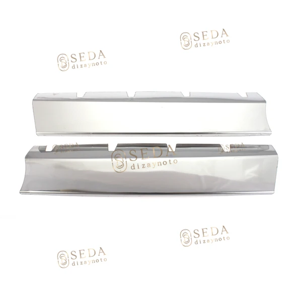 Fiat Doblo 1 Facelift Panel Van/Lav 2006 > 2010 Ön Panjur 2 Prç. P. Çelik - Resim 3