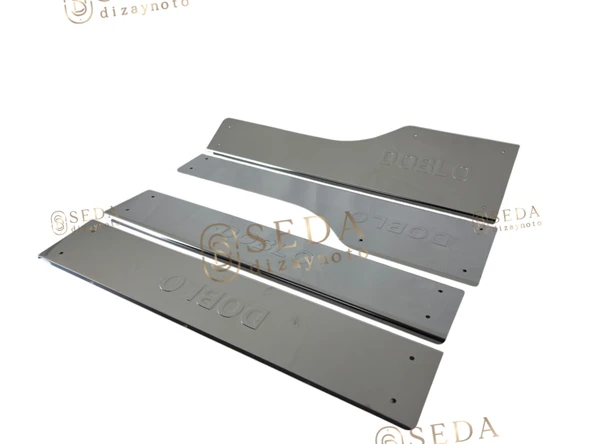 Fiat Doblo 2 Panel Van/Lav 2010 > İç Kapı Eşiği 4 Prç. P. Çelik - Resim 3