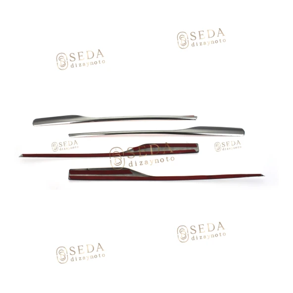 Dacia Sandero 2 HB 2012 > 2016 Ön Panjur 4 Prç. P. Çelik - Resim 4