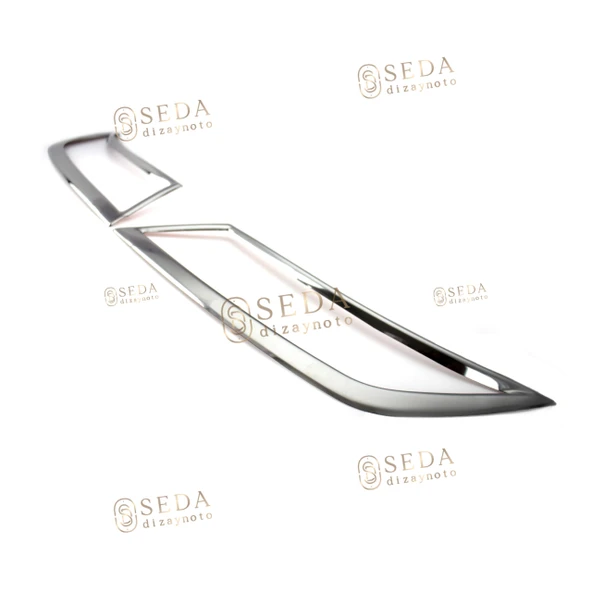 Skoda Octavia 3(A7) SD 2013 > Egzoz Çerçevesi 2 Prç.P. Çelik ürün görseli