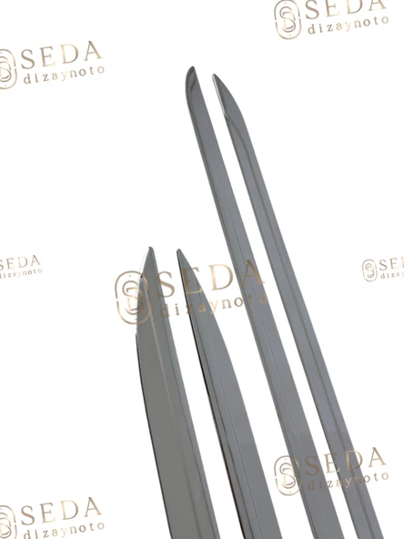 Toyota Corolla SD 2019 > Yan Kapı Çıtası 4 Prç.P. Çelik - Resim 2