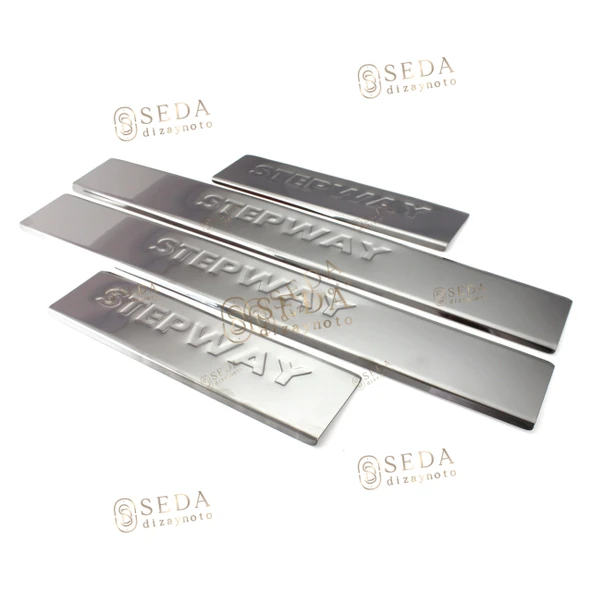 Dacia Sandero 2 HB 2012 > Kapı Eşiği 4 Prç. P. Çelik ürün görseli