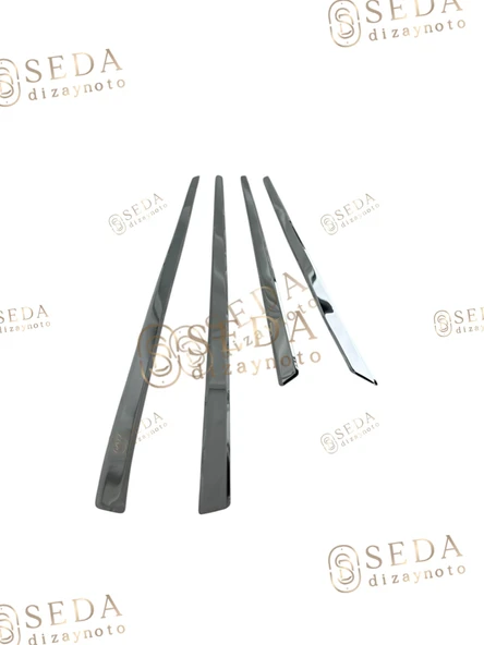 Dacia Lodgy Mpv 2013 > Yan Kapı Çıtası 4 Prç. P. Çelik - Resim 3