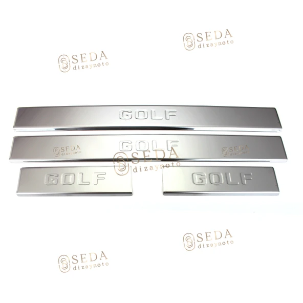 VW Golf 7 HB 2013 > Kapı Eşiği 4 Prç. P. Çelik - Resim 2