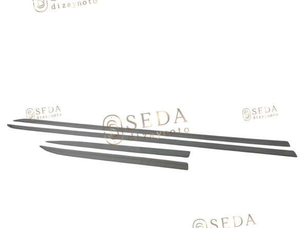 Toyota Corolla SD 2019 > Yan Kapı Çıtası 4 Prç.P. Çelik - Resim 4