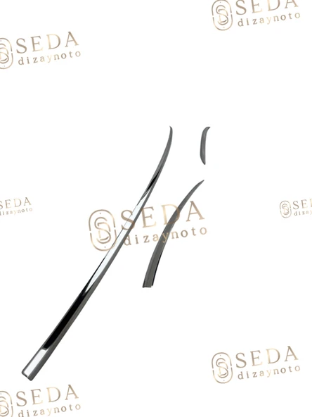 VW Golf 7 HB 2013 > Arka Tampon Çıtası 3 Parça P. Çelik - Resim 4