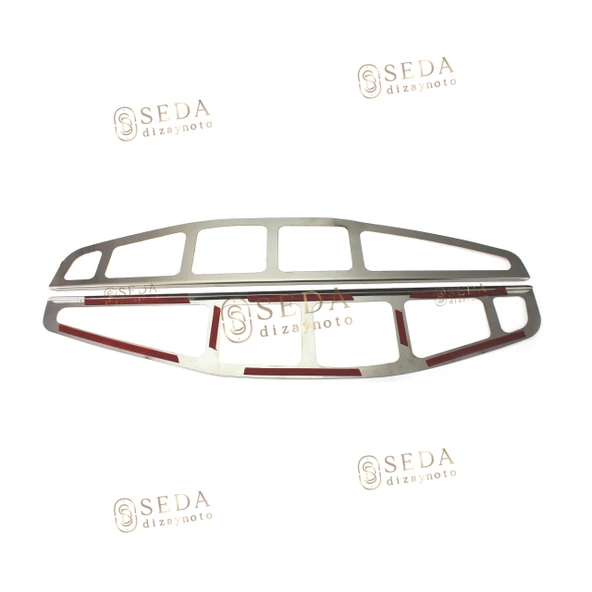 Fiat Doblo 1 Panel Van/Lav 2000 > 2006 Stop Çerçevesi 2 Prç. P. Çelik - Resim 4