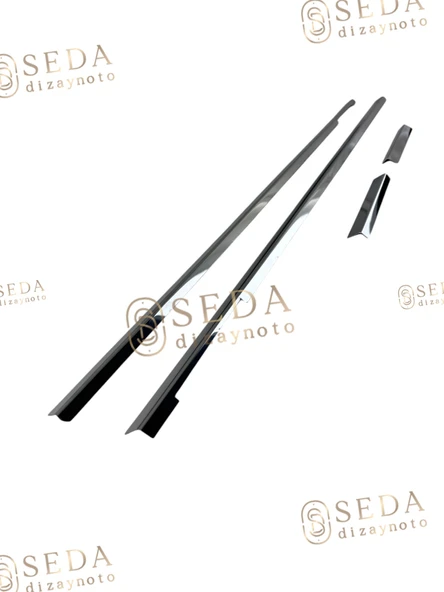 VW Caddy Mini Van 2003 > 2014 Cam Çıtası 4 Prç. P. Çelik - Resim 2