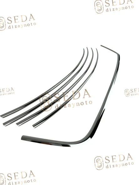 VW Caddy Mini Van 2010 > 2014 Ön Tampon Çıtası 5 Prç P. Çelik (Comfort ürün görseli