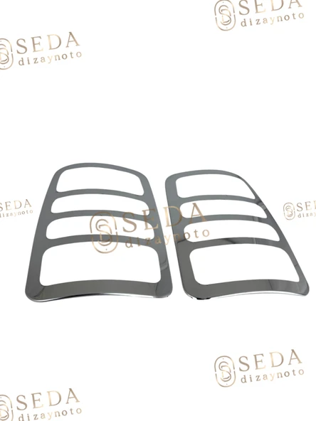 VW Caddy Mini Van 2003 > 2014 Stop Çerçevesi 2 Prç. P. Çelik - Resim 2