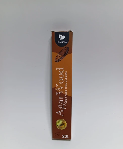 Tedi Sanat Çubuk Tütsü Agar Wood 20 Adet (1 Paket) Layansaa
