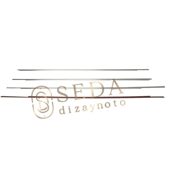 VW Golf 5 HB 2004 > 2009 Cam Çıtası 4 Prç. P. Çelik - Resim 2