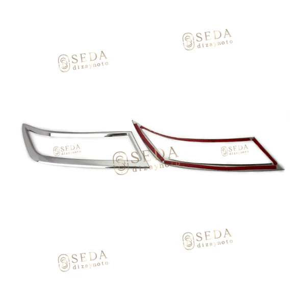 Skoda Octavia 3(A7) SD 2013 > Egzoz Çerçevesi 2 Prç.P. Çelik - Resim 2