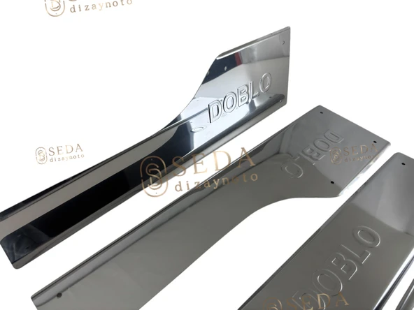 Fiat Doblo 2 Panel Van/Lav 2010 > İç Kapı Eşiği 4 Prç. P. Çelik - Resim 5