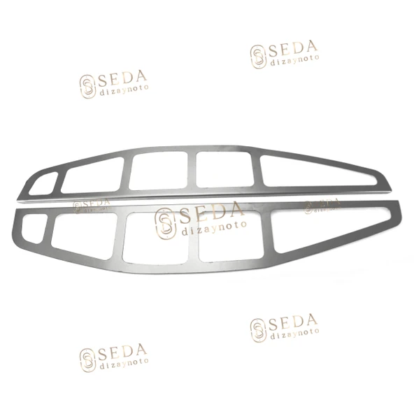 Fiat Doblo 1 Panel Van/Lav 2000 > 2006 Stop Çerçevesi 2 Prç. P. Çelik - Resim 3