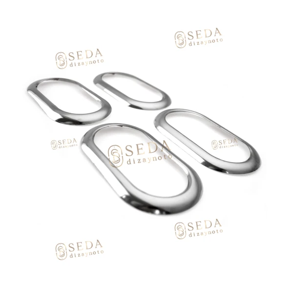 Dacia Duster Suv 2010 > İç Kapı Kolu Çerçeve. 4 Prç. P. Çelik ürün görseli