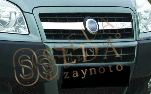 Fiat Doblo 1 Facelift Panel Van/Lav 2006 > 2010 Ön Panjur 2 Prç. P. Çelik - Resim 5