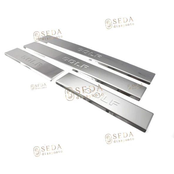 VW Golf 4 HB /SW 1998 > 2004 Kapı Eşiği 4 Prç. P. Çelik ürün görseli