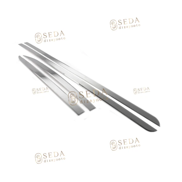 Fiat Egea SD/HB/SW 2015 > Yan Kapı Çıtası 4 Prç. P. Çelik - Resim 2