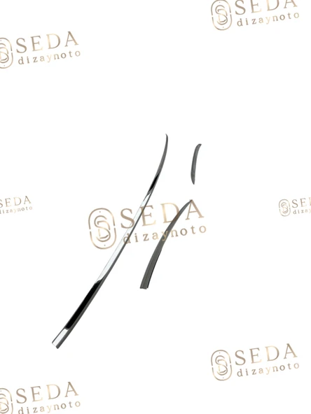 VW Golf 7 HB 2013 > Arka Tampon Çıtası 3 Parça P. Çelik ürün görseli