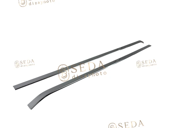 Fiat Doblo 1 Panel Van/Lav 2000 > 2010 Sürgülü Kapı Çıtası 2 Prç. P. Çelik - Resim 4