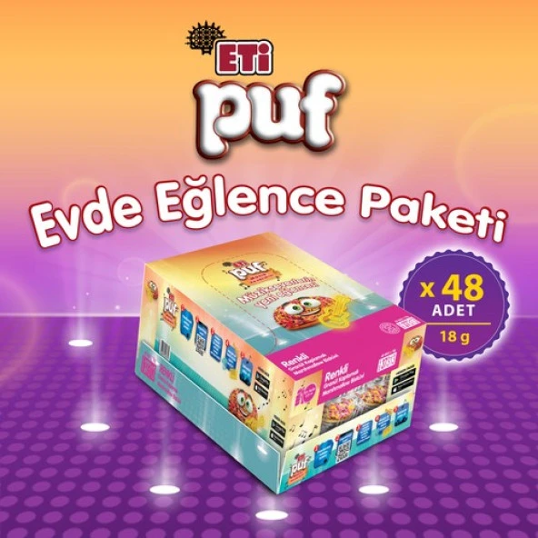 Eti Puf Renkli