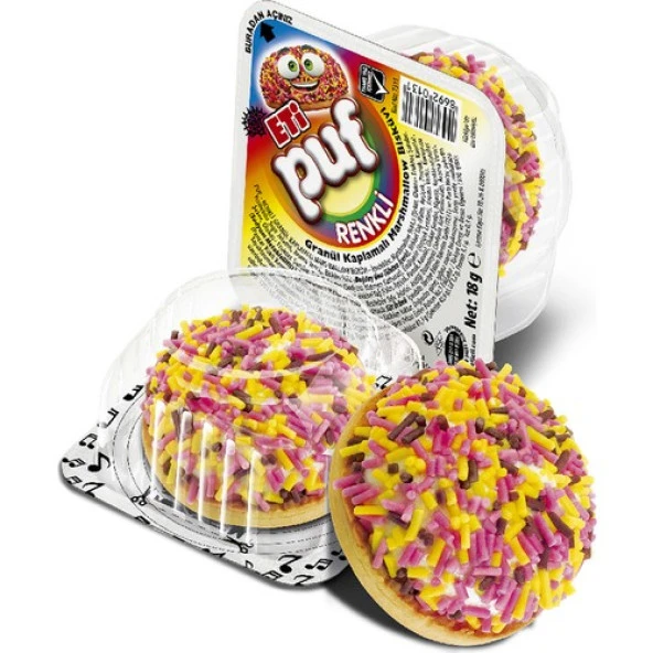 Eti Puf Renkli - 3