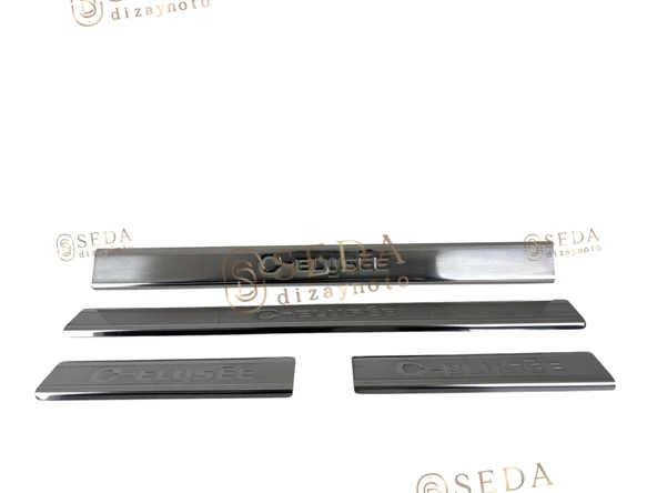 Citroen C-Elysee SD 2012 > Kapı Eşiği 4 Prç. P. Çelik - Resim 4