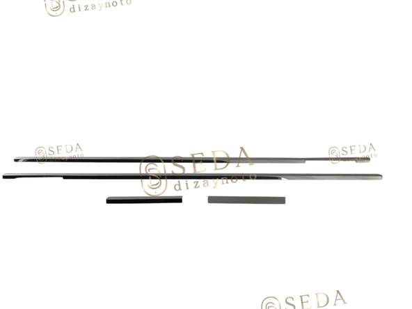 VW Caddy Mini Van 2003 > 2014 Cam Çıtası 4 Prç. P. Çelik ürün görseli