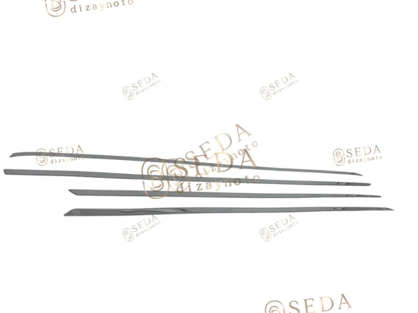 Dacia Lodgy Mpv 2013 > Yan Kapı Çıtası 4 Prç. P. Çelik - Resim 4