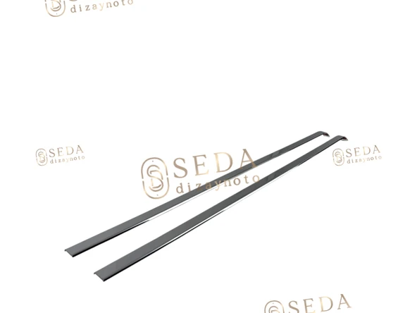 Fiat Doblo 1 Panel Van/Lav 2000 > 2010 Sürgülü Kapı Çıtası 2 Prç. P. Çelik ürün görseli